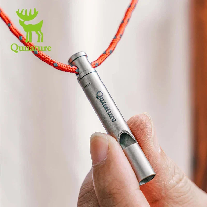 ROCKBROS Titanium Survival Whistle 120dB Loud