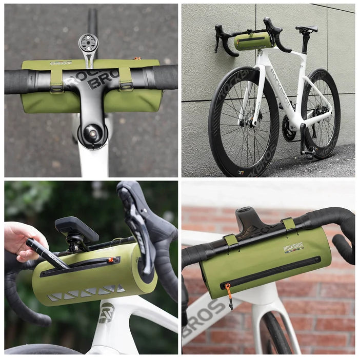 ROCKBROS Road to Sky Bike Handlebar Bag 100% Waterproof 2L