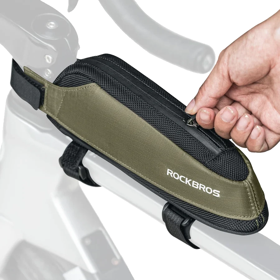 ROCKBROS Bicycle Bag Reflective Top Tube Bag