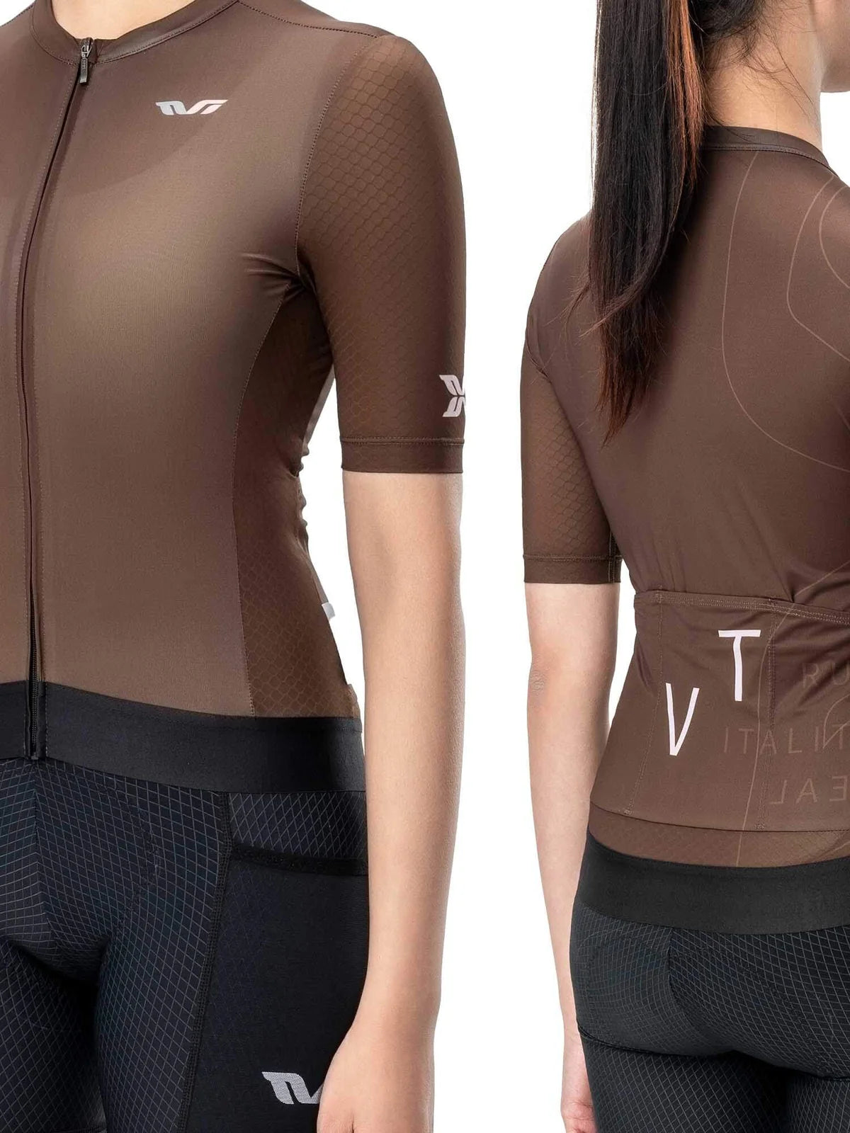 ROCKBROS Women's TVI Digital Dune Short-Sleeve Cycling Jersey