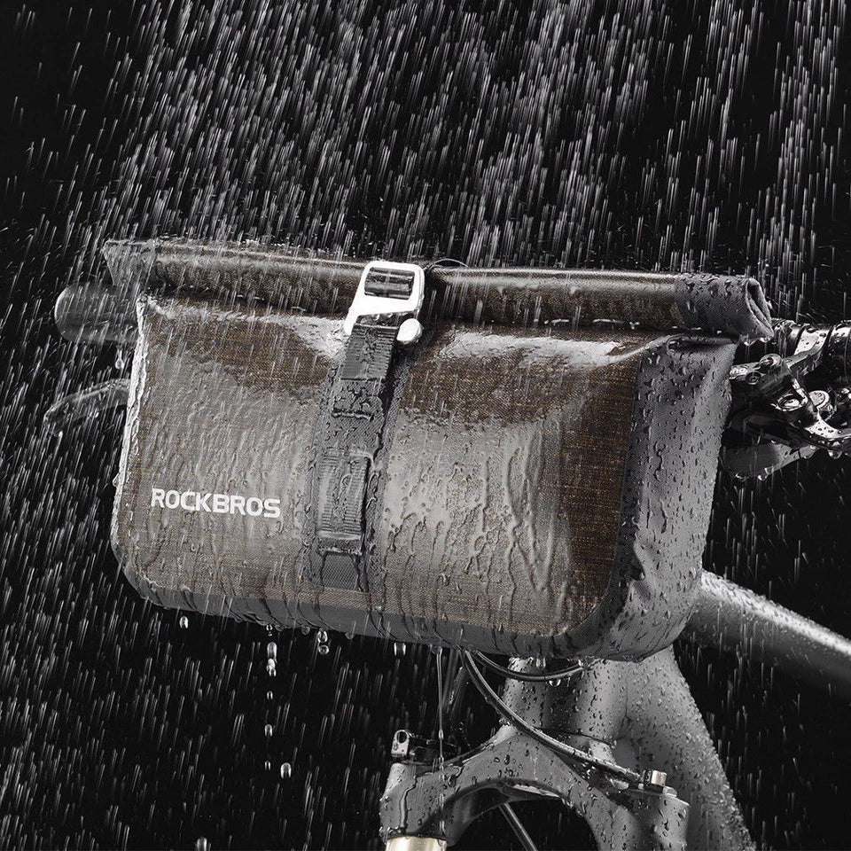 ROCKBROS Bicycle Front Handlebar Bag 5L Pannier Bag