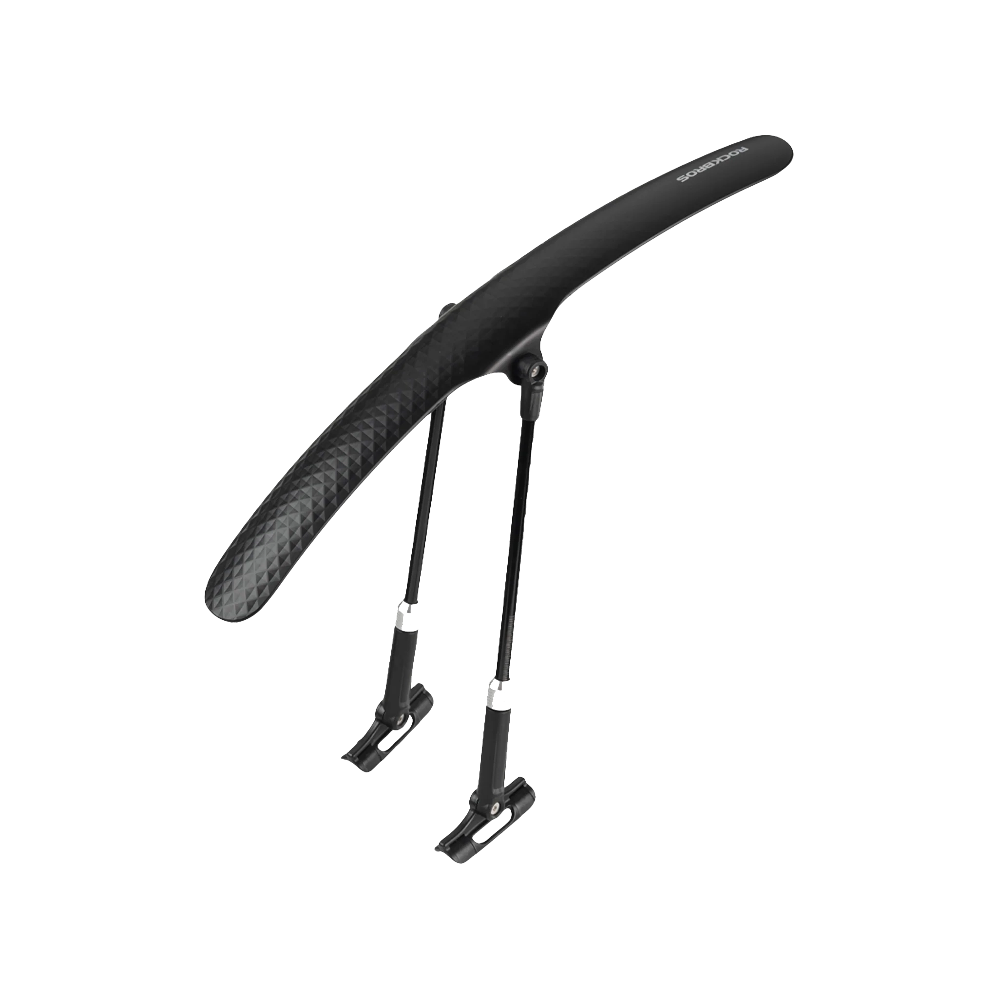 RockBros Quick Release Bike Fender Set - Front And Rear Mudguards, Black, For 24-27.5mm Forks, Road Bikes