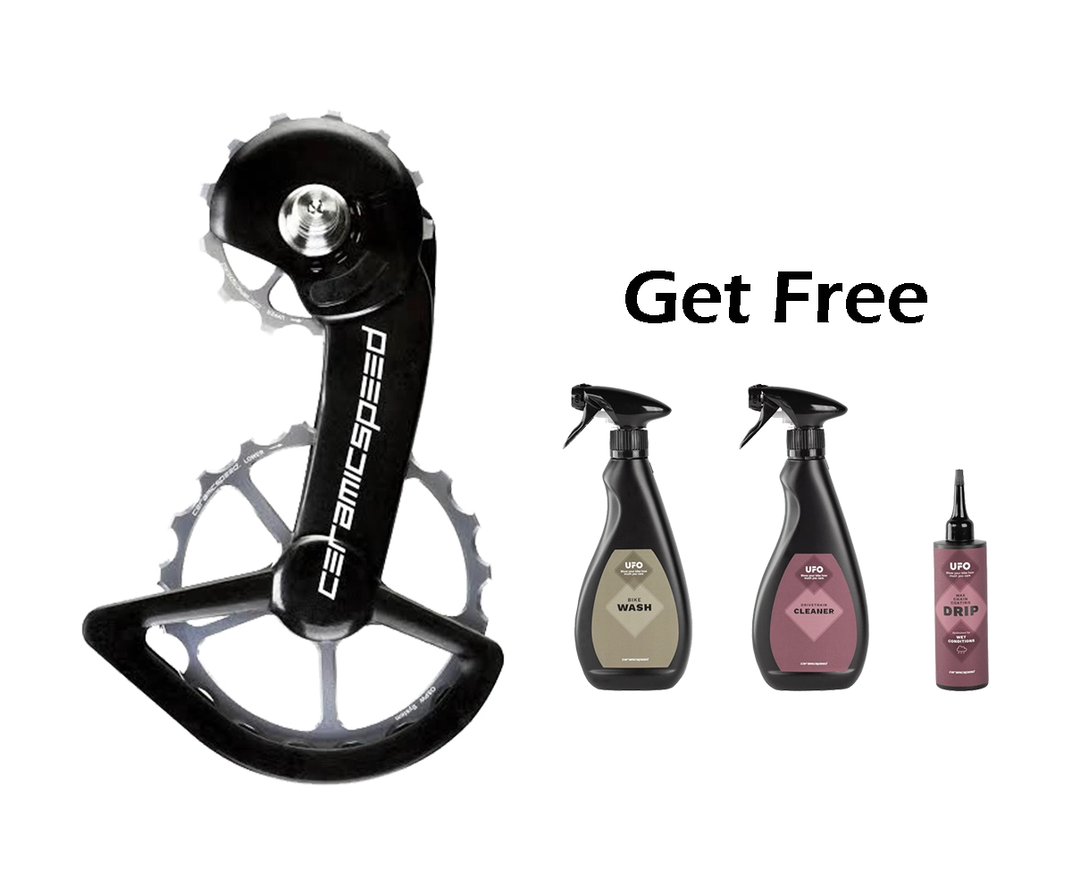 CeramicSpeed for Shi 9250/R8150 Alloy Silver Free UFO Wet Weather Essentials