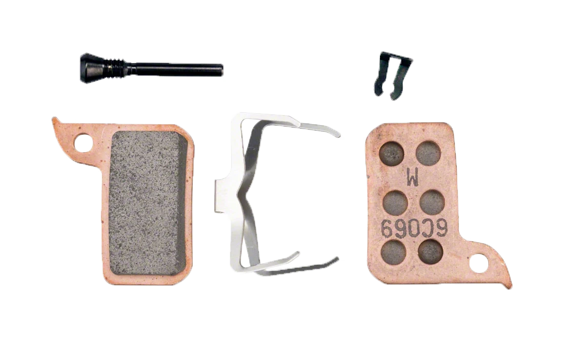 SRAM DISC BRAKE PAD ASYMMETRIC SINTERED / STEEL