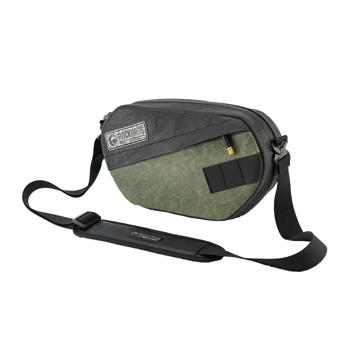 ROCKBROS ROAD TO SKY Sustainable Eco-Friendly Recycled Tire Bike Handlebar Bag 2.5L