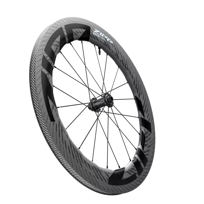 ZIPP 858 NSW Tubeless Disc-brake (Front Wheel)